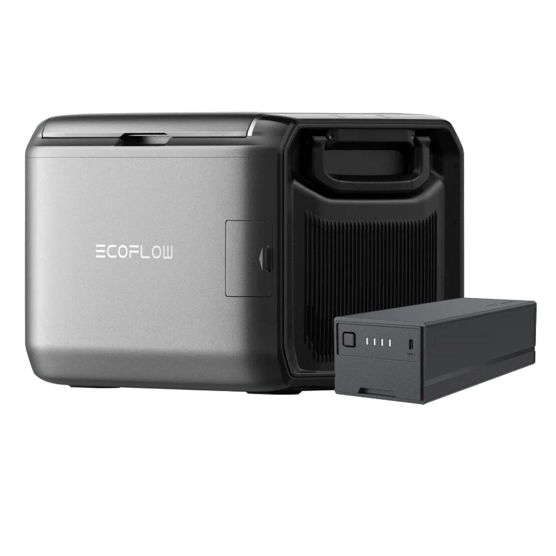Портативный холодильник-морозильник EcoFlow GLACIER Classic (55 л) + аккумулятор